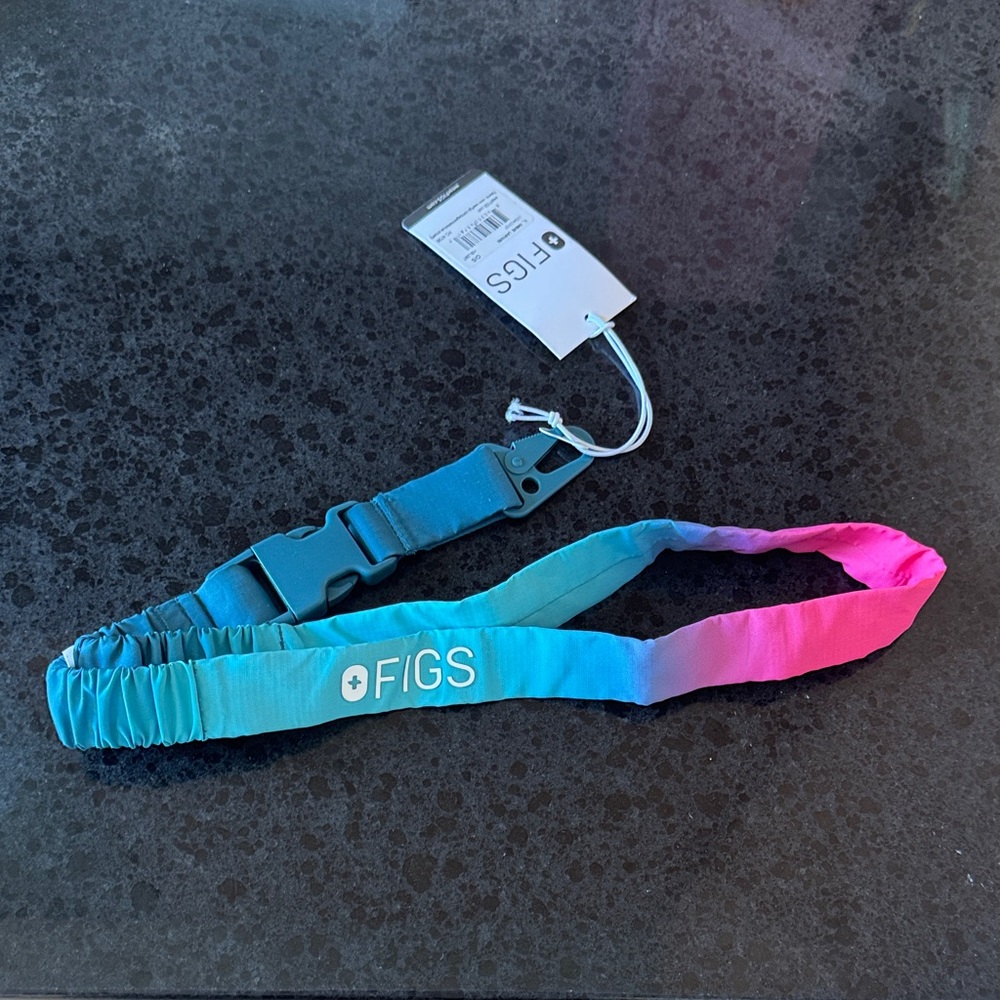 Figs Ombré Lanyard - Blue and Pink